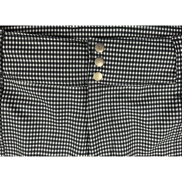 JoFit Playoff Golf Pants  Women's 16  Activewear  Back Slit  Navy / White Check - Picture 5 of 14